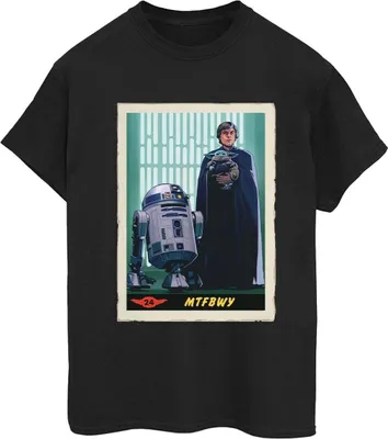 Obrázok produktu pre Star Wars - Dámske tričko "The Mandalorian MTFBWY" BI45837 (3XL) (Black)