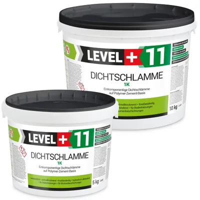 Produktbild von Dichtschlämme 1K Balkon Trockener 15Kg Keller Terrasse Dusche Bad Aussen L+11
