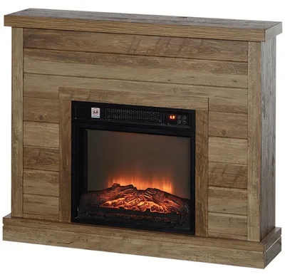 Obrázek produktu pro HOMCOM Elektrický krb s topením, elektrický krb s efektem plamene, 1800 W