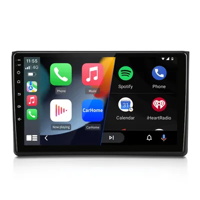 Obrázok produktu pre JUNSUN Carplay 9 "Autorádio pre Audi A4 2000-2009 Android 15 GPS Navi WIFI BT DAB+ SWC USB 4GB+64GB Octa-Core