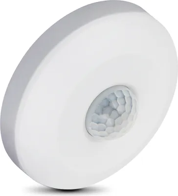 Produktbild von PIR-Bewegungsmelder Sensor Infrarot-Bewegungssensor 360° Erfassungsbereich bis 6m LED IP20
