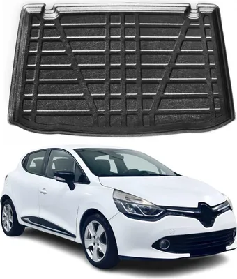 Image de Bac de coffre pour Renault Clio 2012-2025 5 portes caoutchouc TPE noir