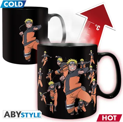 Produktbild von NARUTO SHIPPUDEN - Mug HeatChange - 460 ml - Multicloning-cardboard