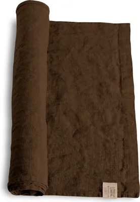Produktbild von Lovely Linen Linen Lovely Tischläufer Leinen chocolate 47 x 150 cm
