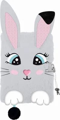 Image de Agenda avec cadenas A5 96k Majewski Rabbit