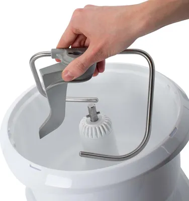 Produktbild von Cloer 7001, 6 l, Schwarz, Weiß, Drehregler, Schneiden, Kneten, Mixen, 650 W, 220-240 V