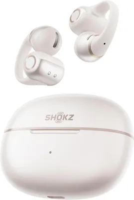 Produktbild von Open-Ear Clip-On Bluetooth Ohrhörer mit Dolby Audio, Deep Bass, Bluetooth 6.1, 40 Std. Akku, IP57, 3 Mikrofone, kabelloses Laden