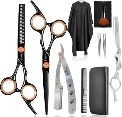 Produktbild von Professionelles Haarscheren-Set für Frauen Männer Haustier, 11-teilig