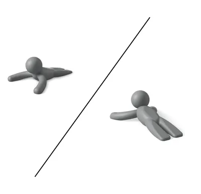 Obrázek produktu pro Umbra Buddy Doorstop, dveřní zarážka, zarážka dveří, držák dveří, pro jakýkoli povrch, tvrdá guma, antracit, 1013258-149