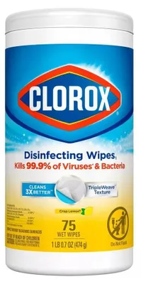 Produktbild von Lemon Fresh Reinigungstücher x 75 Clorox