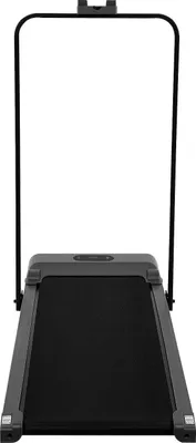 Image de Tapis de course - 2 en 1 pliable pour sous le bureau - 1 à 6 km/h - Écran LED - 3 CV en pointe, 0,6 CV en continu - 220 V - jusqu'à 100 kg - Gris