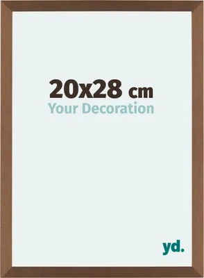 Produktbild von Bilderrahmen, 20x28 cm, Kupfer Nachbildung, MDF, Mura