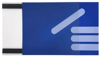 Produktbild von 10 Stück DIN A4 Sichttasche / Infotasche im Querformat, magnetisch - Zeigis®