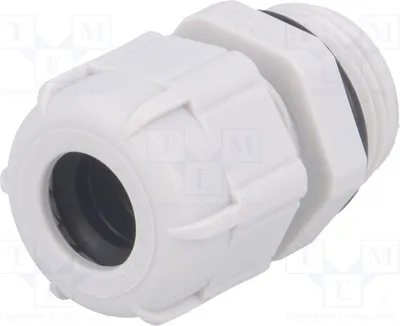 Imagen del producto de Conector para cable, grado de protección IP68, UL94V-2, modelo 4011, color gris