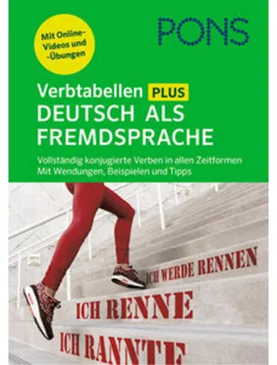 Produktbild von PONS Verbtabellen Plus Deutsch als Fremdsprache