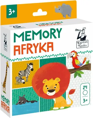Zdjęcie produktu dla Gra Memory Afryka Kapitan Nauka