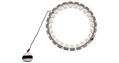 Produktbild von Hula-Hoop-Reifen Smart Gymnastikreifen Grau