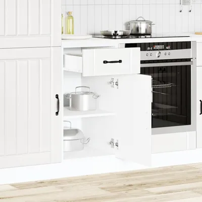 Immagine prodotto di vidaXL Base da cucina Lucca bianco in legno