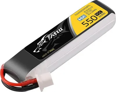 Produktbild von Tattu Batterie 550mAh 2S 95C 7.6V HV LiPo Akku BT3.0 Plug