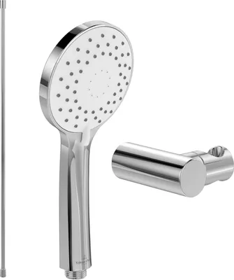 Produktbild von Villeroy & Boch Universal Showers Handbrause-Set (3 in 1 Bundle), Chrom
