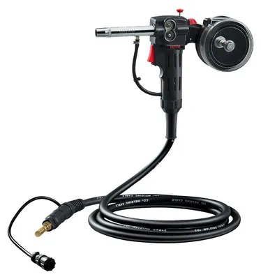 Imagen del producto de Pistola de soldadura VEVOR de 100A, compatible con la máquina de soldadura MIG Hobart Handler 210 MVP, para alambre de soldadura de relleno de 0,58/0,0762/0,0899 cm, alambre macizo y alambre de aluminio