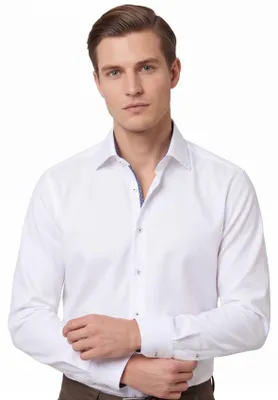 Produktbild von Eterna Modern Fit Businesshemd weiß