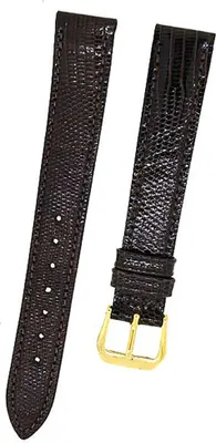 Produktbild von FORTIS Swiss Uhrenarmband LEDER braun mit brauner Naht KROKO 16mm NEU