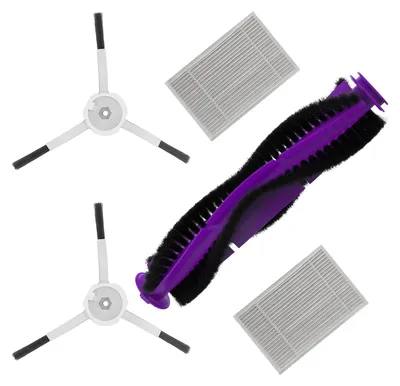Zubehörpaket für Saug- und Wischroboter, Weiß, 1 Stück