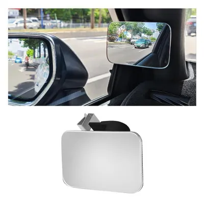 Produktbild von Toter Winkel Spiegel Weitwinkel HD 360° Drehbar Konvex Rückspiegel Universal SUV