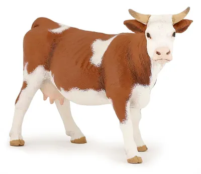 Produktbild von Papo Simmentaler Kuh, 3 Jahr(e), Farmyard friends, Braun, Weiß, PVC
