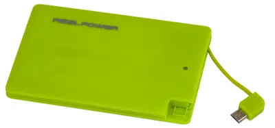 Image de RealPower PB-2500 2500 mAh Vert
