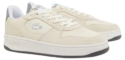 Produktbild von Lacoste - "L001" Logo Sneaker für Herren, Wildleder, Flach GT17265 (43 EU) (Weiß/Grau)