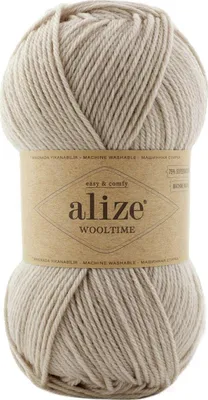 Produktbild von ALIZE WOOLTIME 152 Beige Melange