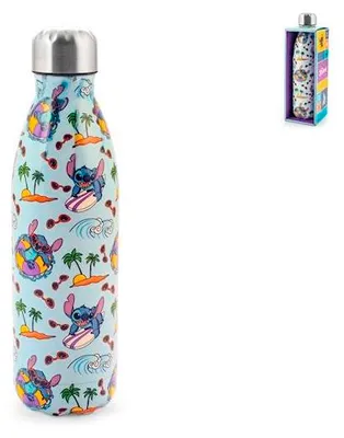 Obrázek produktu pro HOME-Stitch Splash, termoska, nerezová ocel 18/10, znak Stitch, 0,5 l, hermetická, bez kondenzace, bez BPA