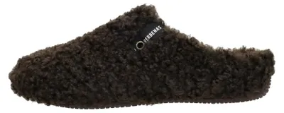 Image de Verbenas York Curly  Pantoffels Open - donkerbruin - Maat 42
