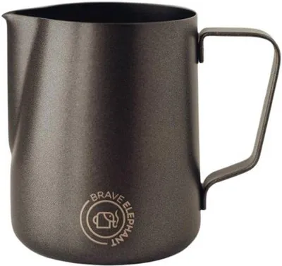 Produktbild von Milchkanne Edelstahl 350 ml für Latte Art - Barista Aufschäumkanne