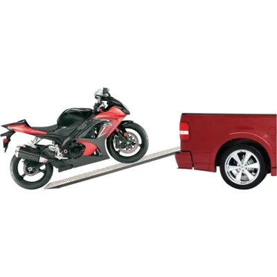 Produktbild von Carpoint Auffahrrampe Stahl 150x21 cm Silbern