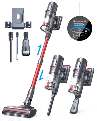 Immagine prodotto di Aspirapolvere a bastone senza fili autoportante Lubluelu L7 Pro, potenza di aspirazione 140 AW, pressione 33 KPA