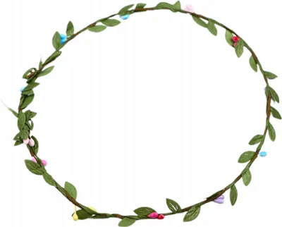 Produktbild von Blumenkranz Haarreif Damen - Farbenfroher Kopfschmuck für Festivals & JGA Party
