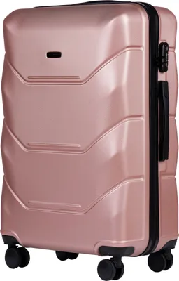 Produktbild von WINGS PEACOCK 3.0 Große Reisekoffer 28" mit Erweiterung in ROSÉGOLD