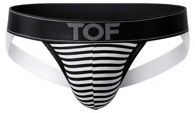 Image de TOF Paris - Sous-vêtement Hommes - Sailor Jockstrap Black - 1x Taille M