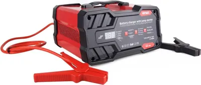 Produktbild von Batterieladegerät mit Starthilfe 12V/24V 12A, Boost 75A AMIO-02400