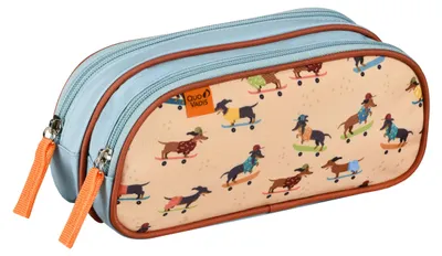 Productafbeelding van Quo Vadis - Etui – rechthoekig – Animascot – Meerdere kleuren – Zeildoek (polyester)