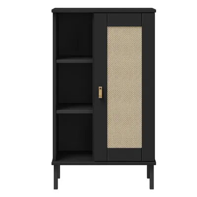 Produktbild von Woodroom Badezimmerschrank Kiefer massiv lackiert 52x90x32 cm