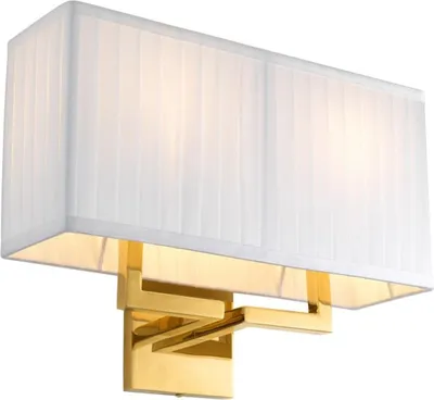Image de Casa Padrino Applique murale de luxe or 36 x 13,5 x H. 27 cm - Applique murale de salon