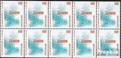 Produktbild von Briefmarken BRD (BR.Deutschland) 1999 Mi Hbl43 gestempelt