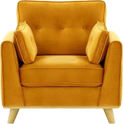 Produktbild von SLF24 - Sessel Farrow - Senf - Velluto 8
