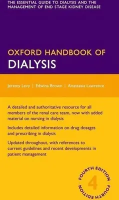 Produktbild von Oxford Handbook of Dialysis