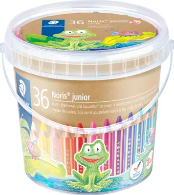Produktbild von STAEDTLER Buntstifte Noris junior 36 Stk. im Eimer retail