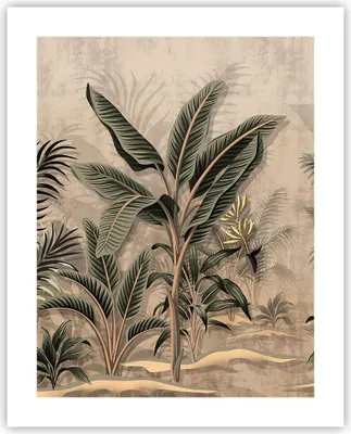 Produktbild von Poster - Poster ohne Rahmen - Wald Blatt Baum - 40x50 cm - Wand Bild - Wanddeko - Wandbilder - Kunstposter - Wandposter - Bilder - Kunstdruck - Wanddekoration - Wandbild - P2XPA40x50-5101